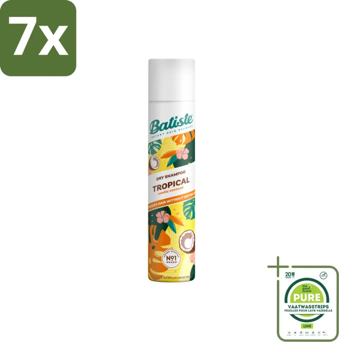 Batiste Tropical Droogshampoo 200ml