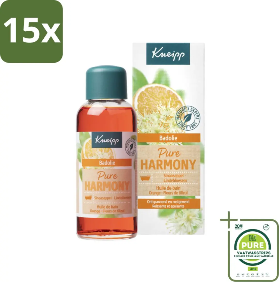 Kneipp Badolie Oranje Lindebloesem 1500ml