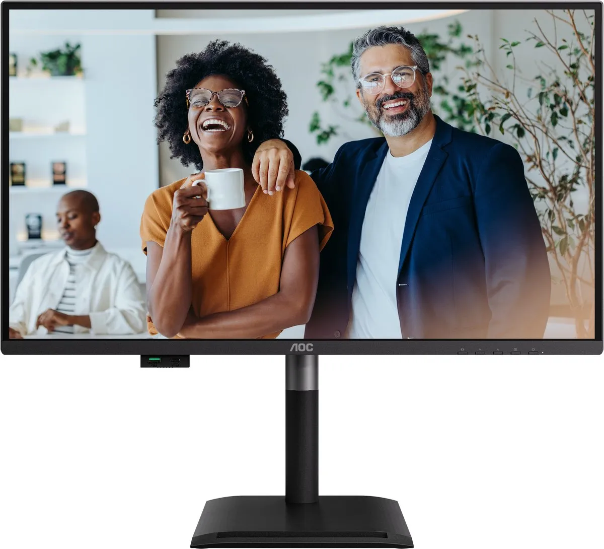 AOC Q27P4CV Monitor 27" Quad HD - Zwart