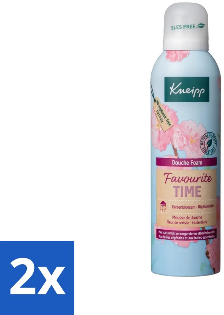 Kneipp Douche Schuim Favourite Time Kersenbloesem 200ml