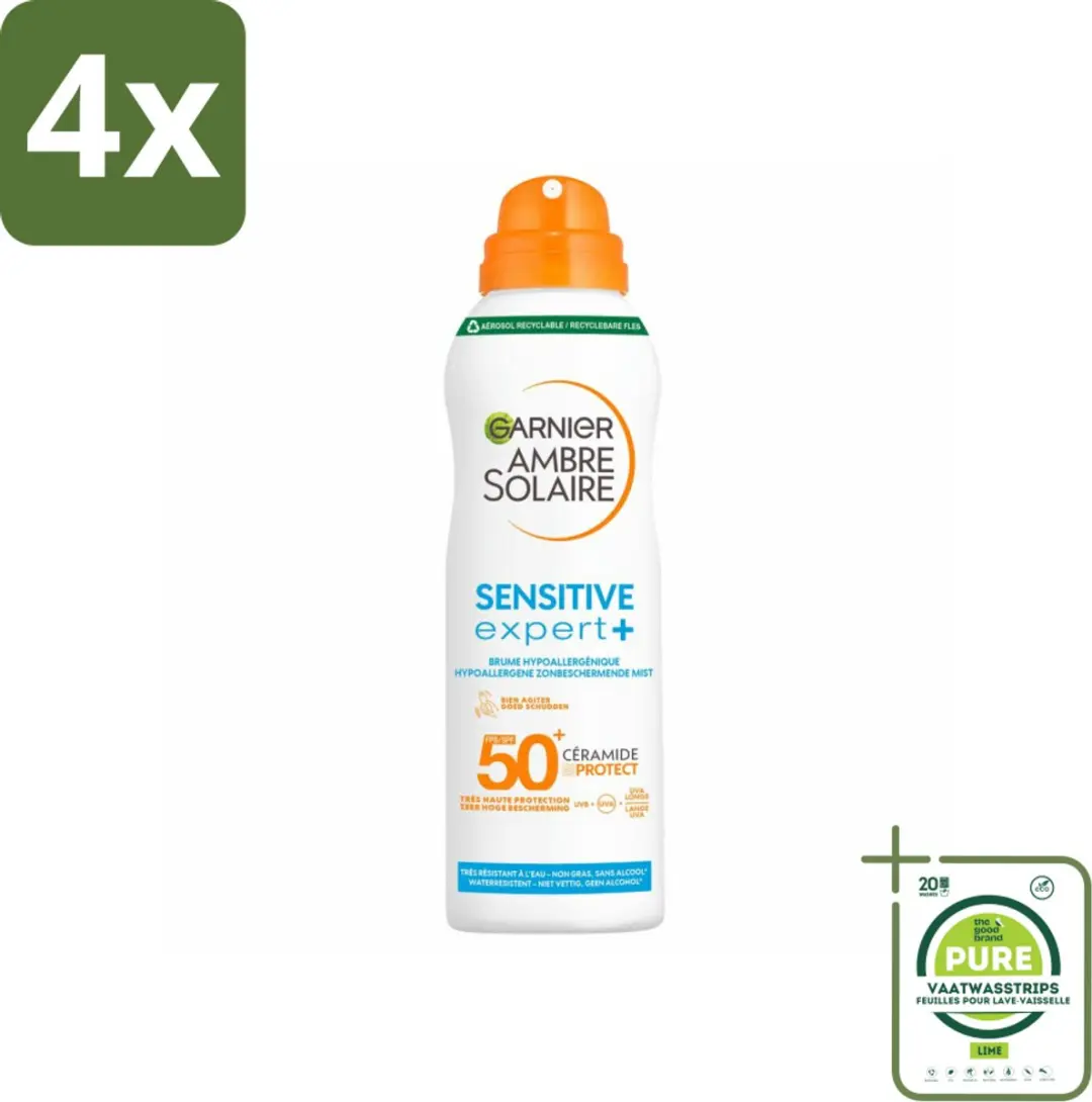 Garnier Ambre Solaire Mist Spray Sensitive Expert+ SPF 50+