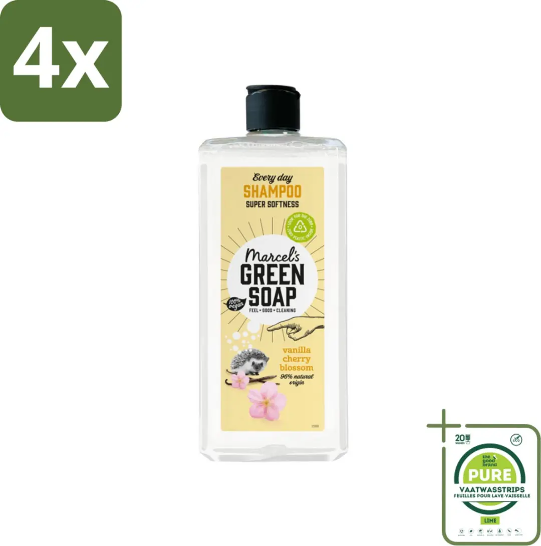 Marcel's Green Soap Every Day Shampoo Vanilla & Cherry Blossom