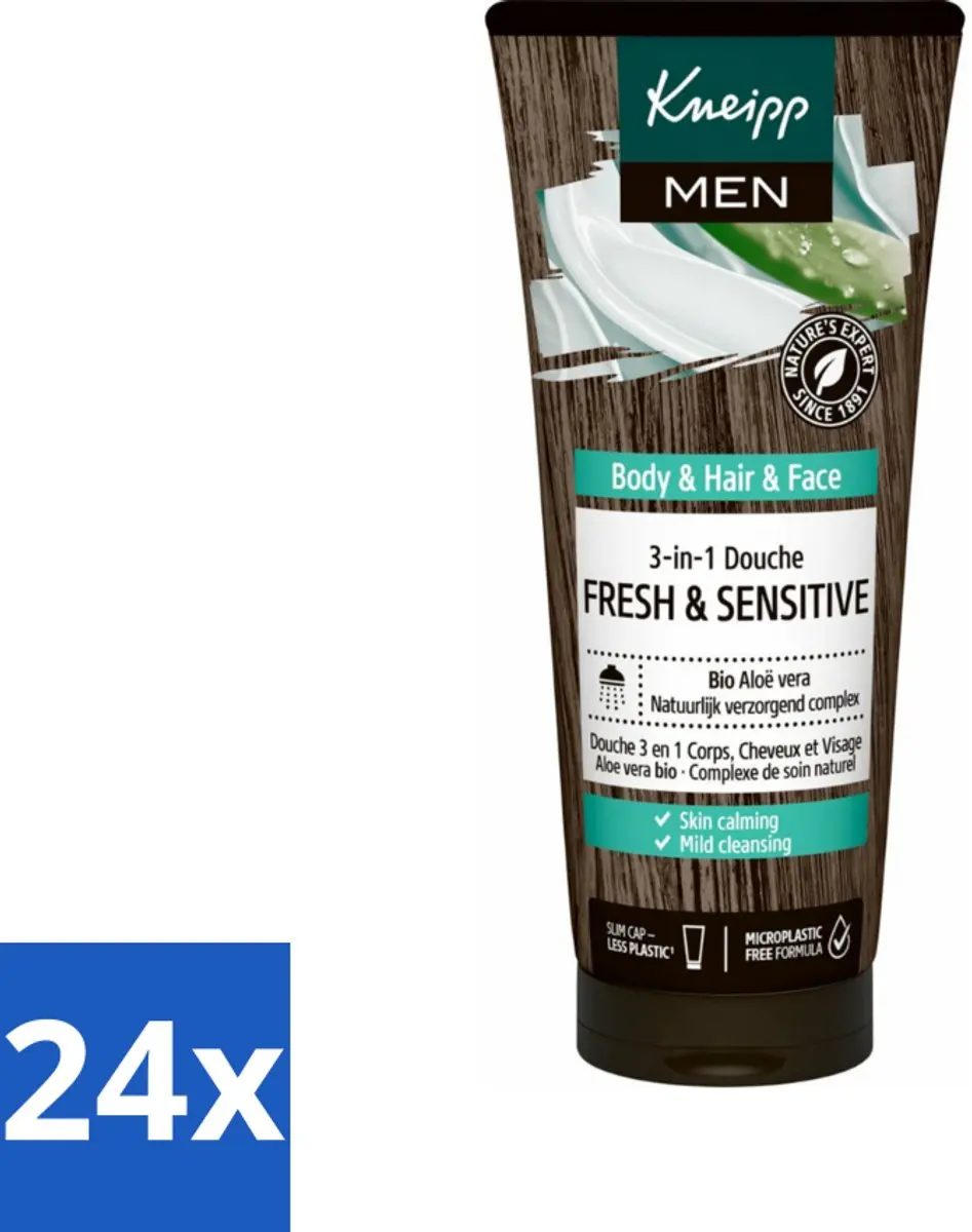 Kneipp Men Fresh & Sensitive Shampoo & Douche 200ml