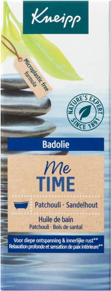 Kneipp Me-Time Badolie Patchouli & Sandelhout 100ml - 20 Stuks