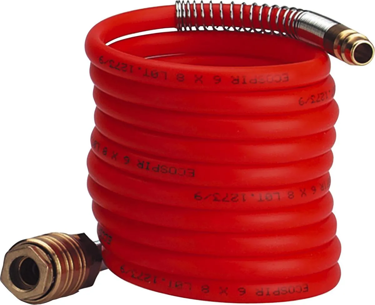 Einhell Spiraalslang 4m Ø6mm - met snelkoppeling