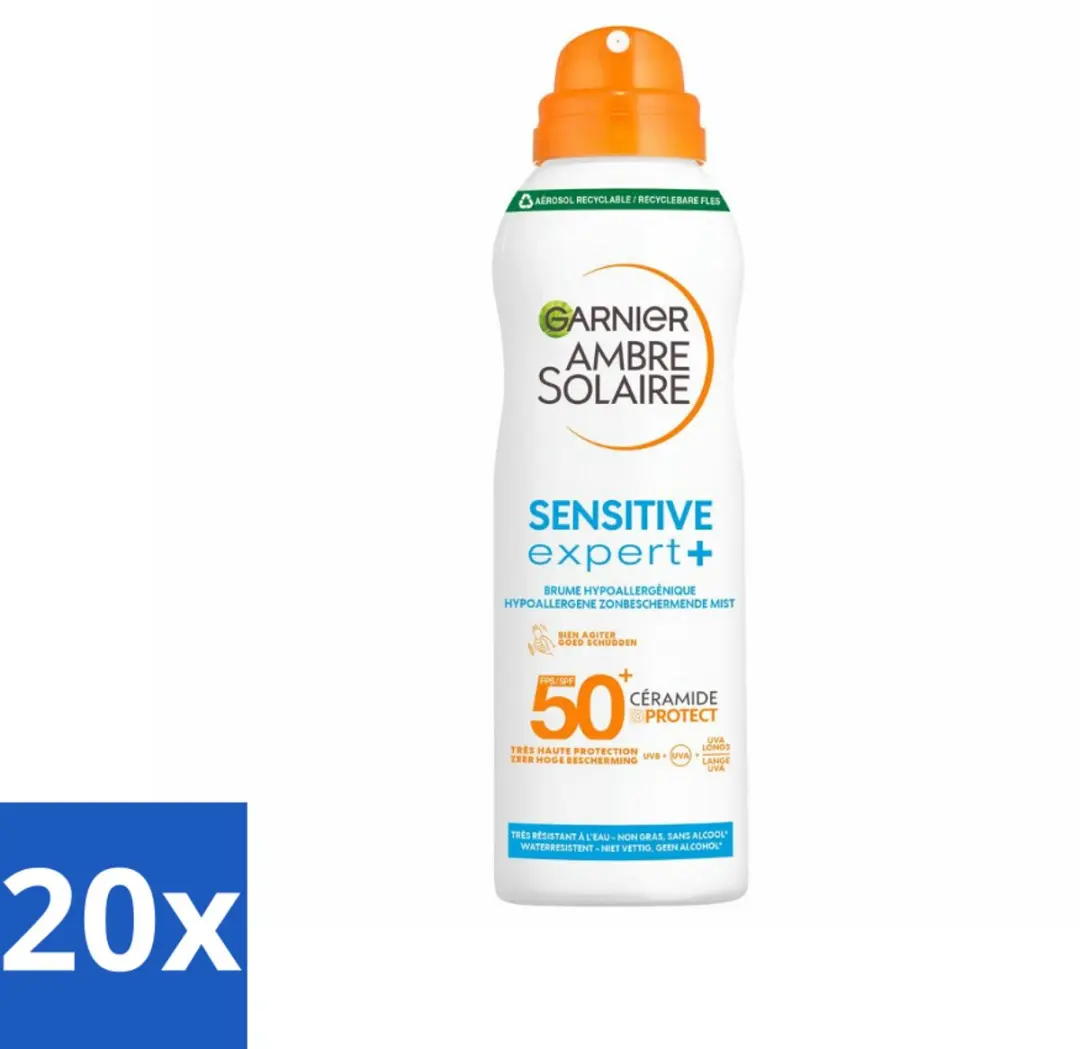 Garnier Ambre Solaire Mist Spray Sensitive Expert+ SPF 50+
