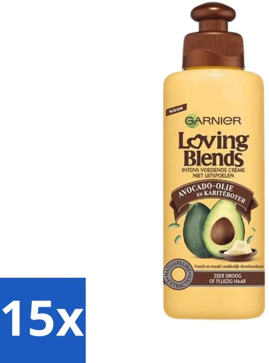 Garnier Loving Blends Leave-In Crème Avocado Olie & Shea Boter 200ml