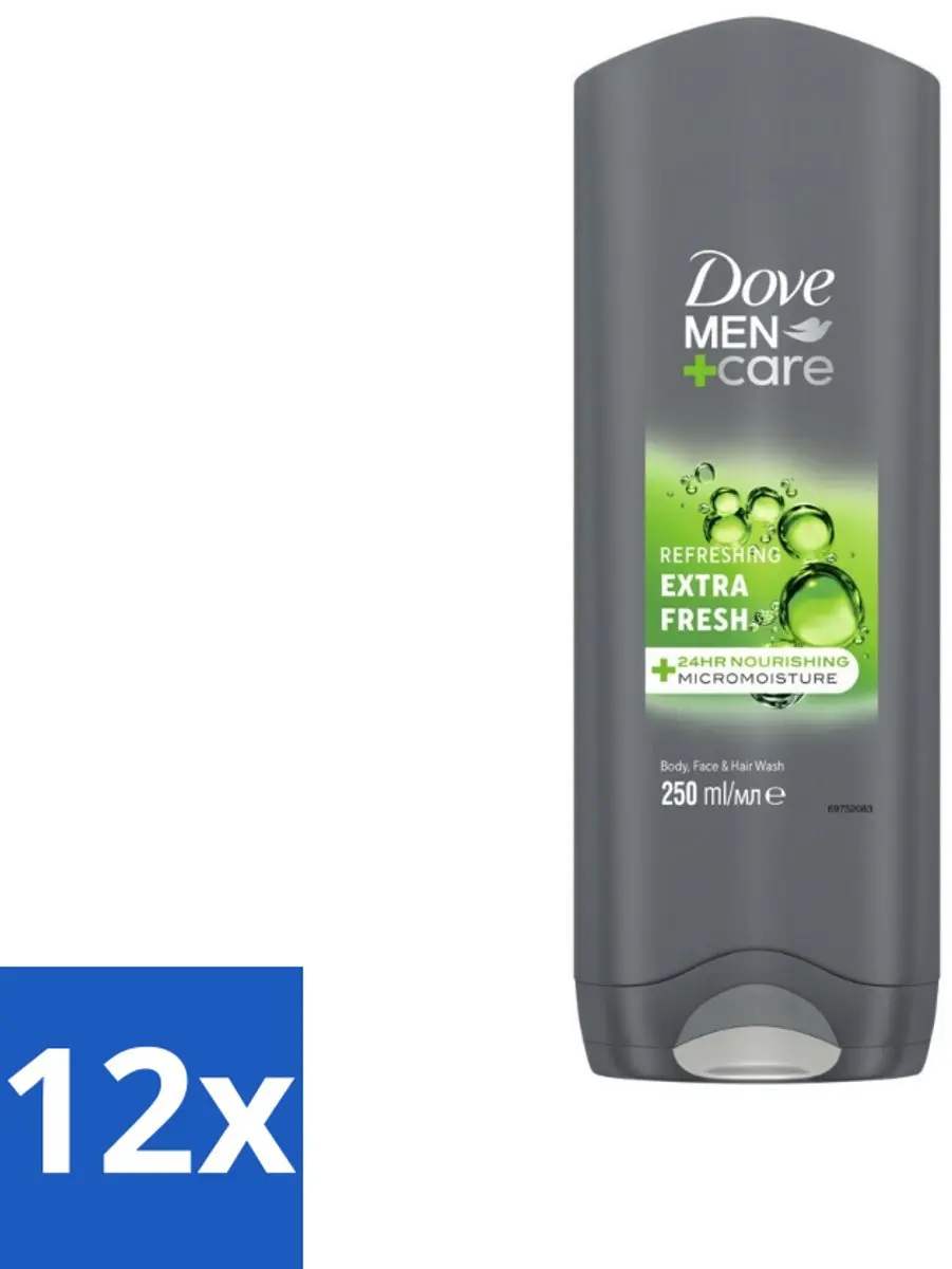 12 x Dove Men+Care Douchegel
