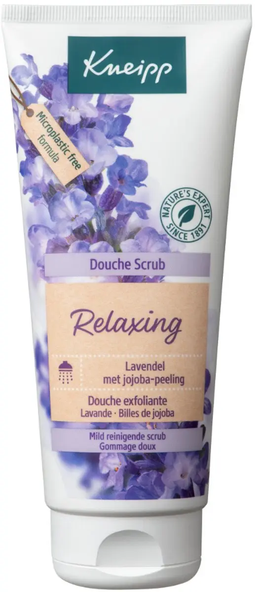 Kneipp - Douche scrub - Relaxing - Lavendel - Bloemige geur - 200 ml - Bulkverpakking - 3 stuks