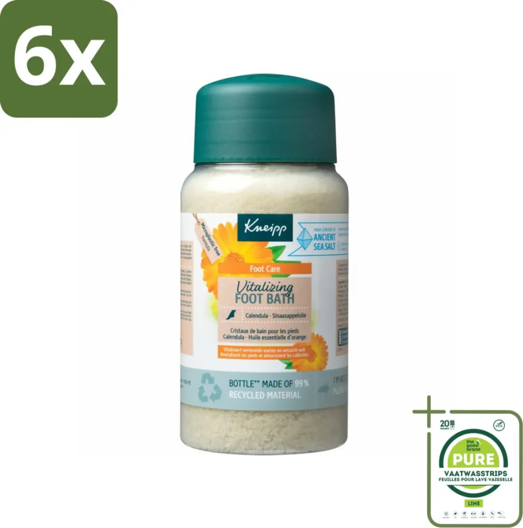 Kneipp Voetbadzout Vitalizing Citrusgeur 600g