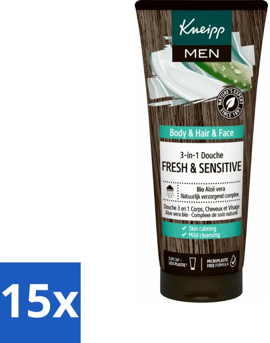 Kneipp Men Fresh & Sensitive Douchegel 200ml