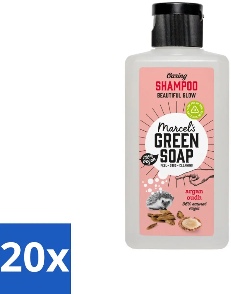 Marcel's Green Soap Shampoo Caring Argan & Oudh 100ml