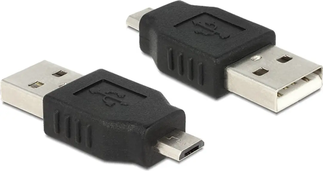 Delock USB A naar Micro USB B Verloopstekker