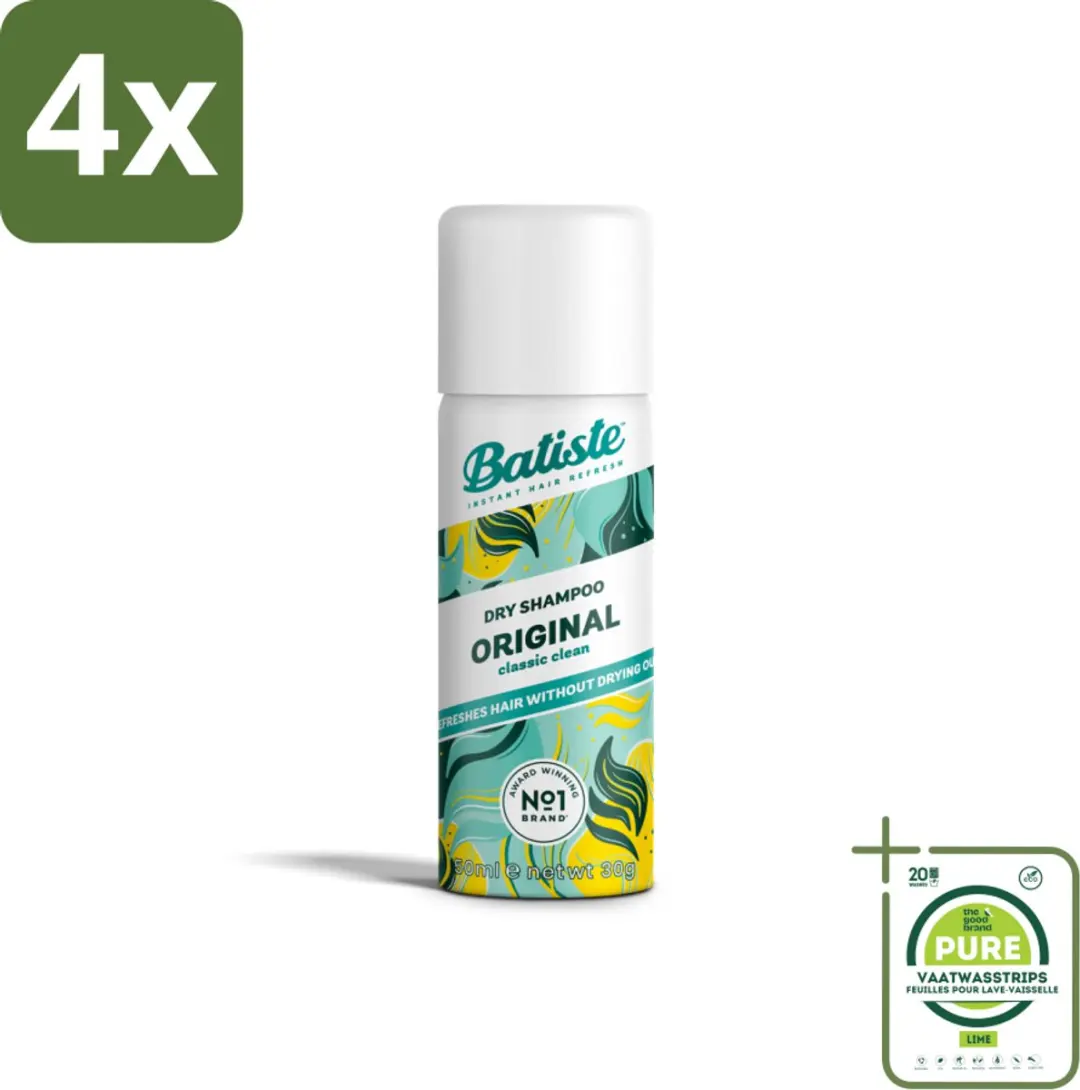 Batiste Classic Clean Droogshampoo 50ml