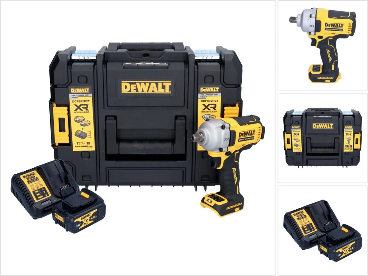 DeWalt DCF892 M1T Accu-Slagmoersleutel 18V 813Nm 1/2" Borstelloos