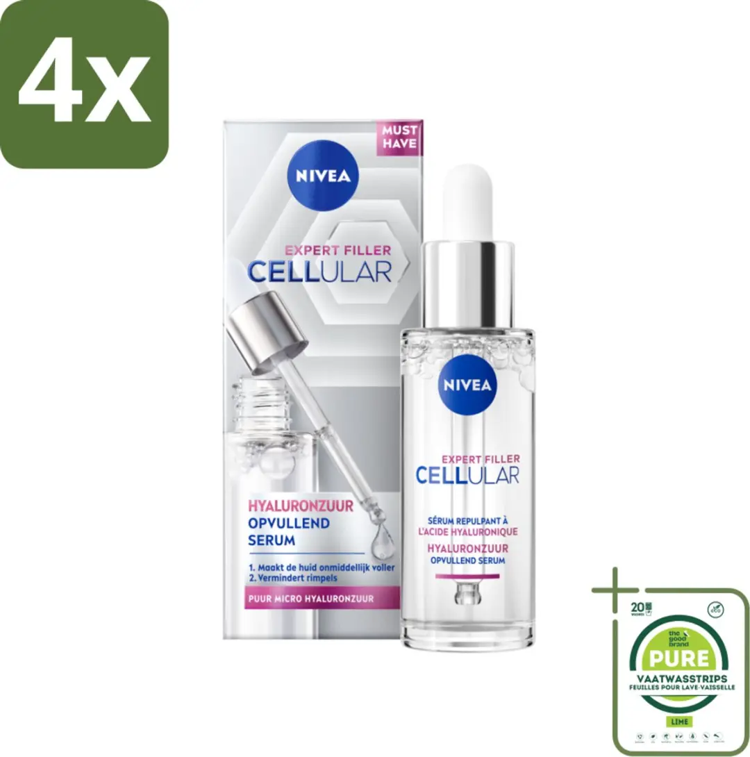 NIVEA Cellular Expert Filler Hyaluronzuur Serum 30ml