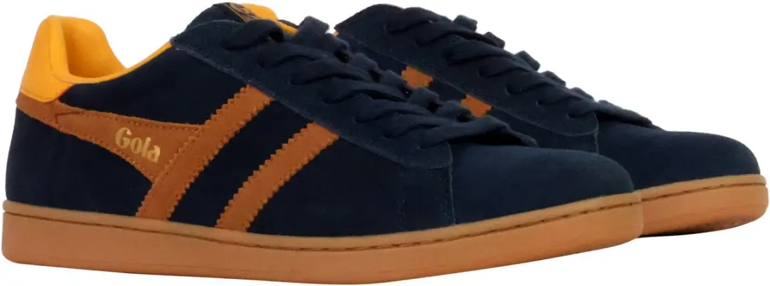Gola Leren Sneakers Equipe II Suede - Blauw - afbeelding 6 van 6