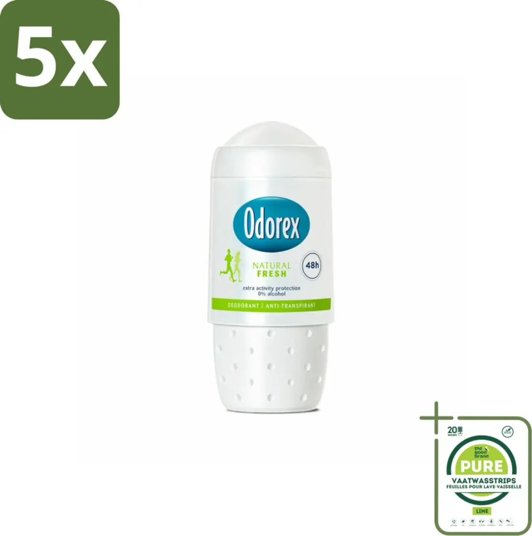 Odorex Natural Fresh Deodorant Roller 50ml