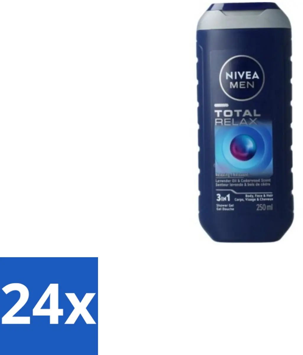NIVEA MEN Total Relax Douchegel 250ml