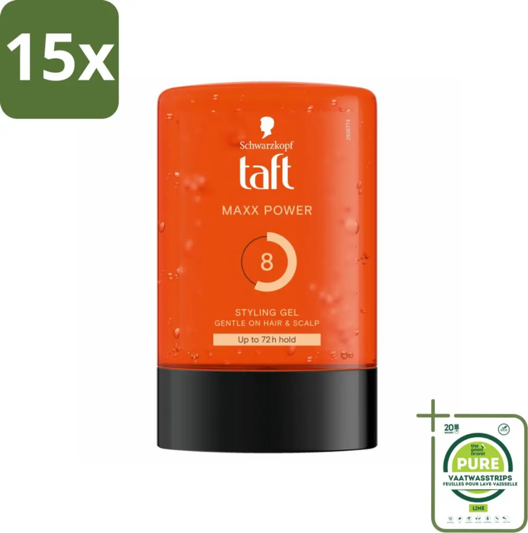 Taft Maxx Power 8 Styling Gel 300ml