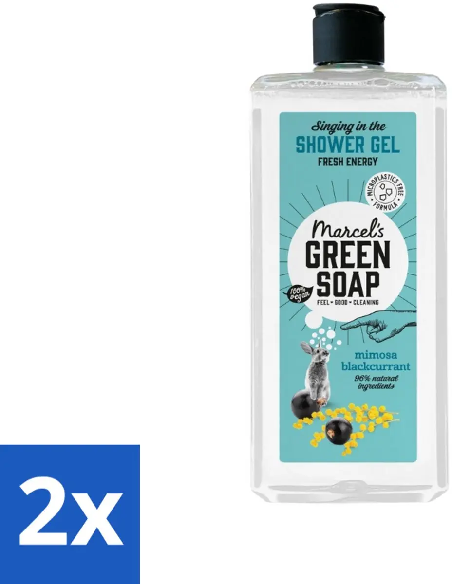 Marcel's Green Soap Douchegel Mimosa & Zwarte Bes 600ml
