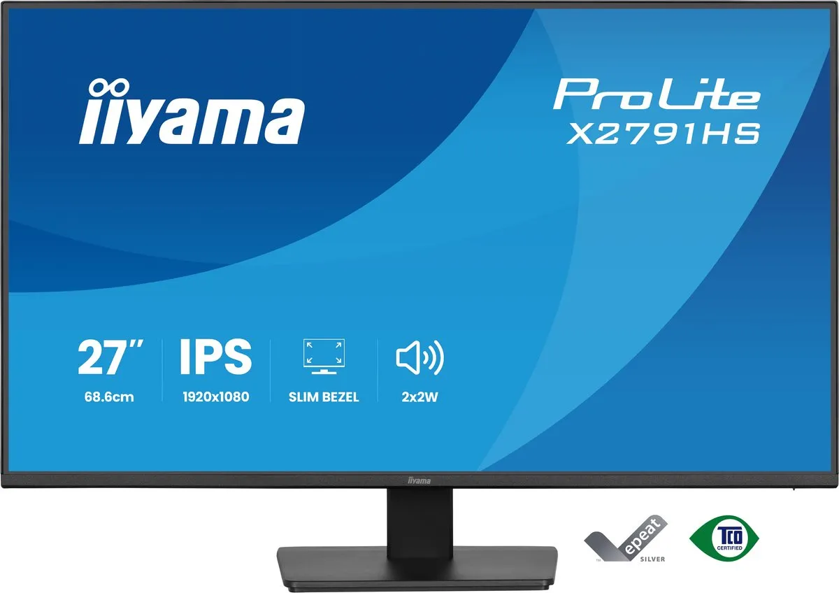 iiyama ProLite X2791HS-B1 Monitor 27" Full HD IPS - Zwart