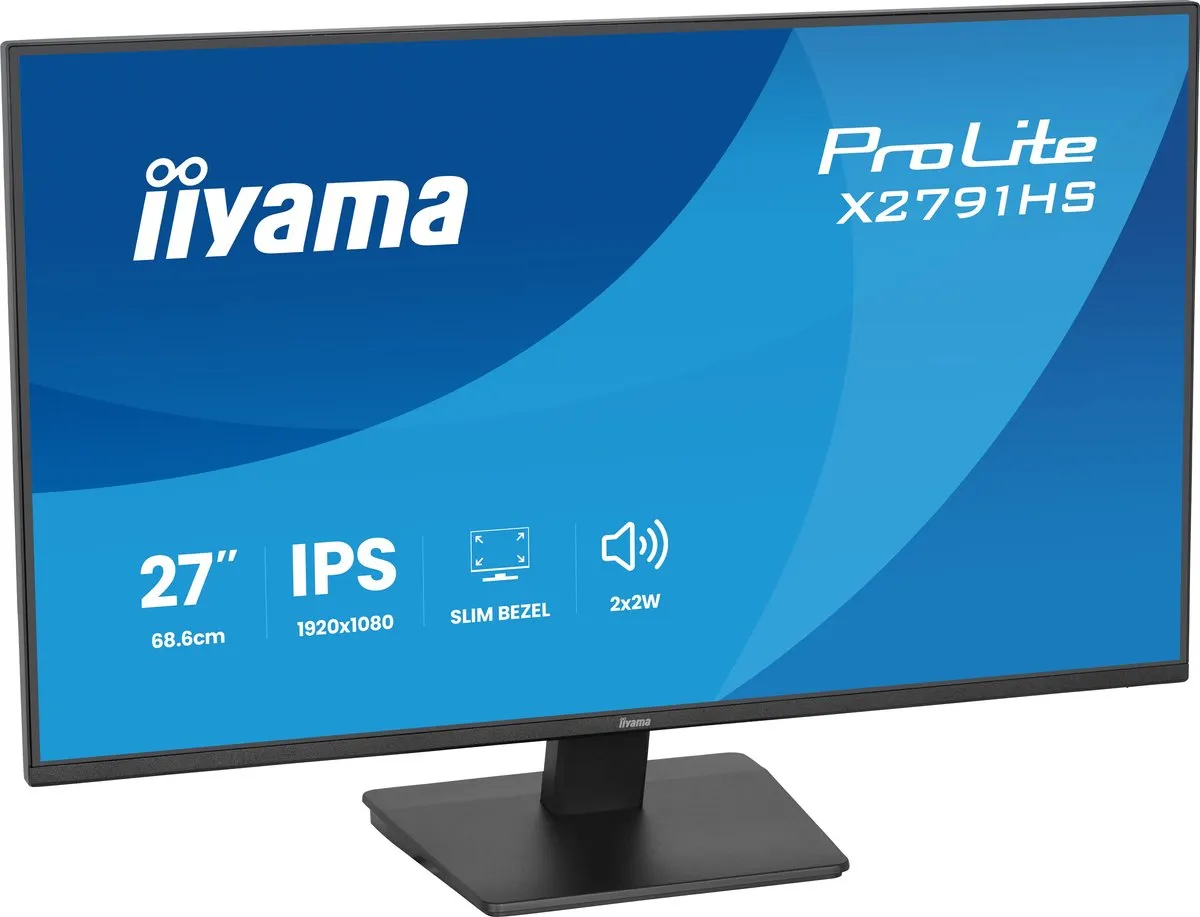 iiyama ProLite X2791HS-B1 Monitor 27" Full HD IPS - Zwart