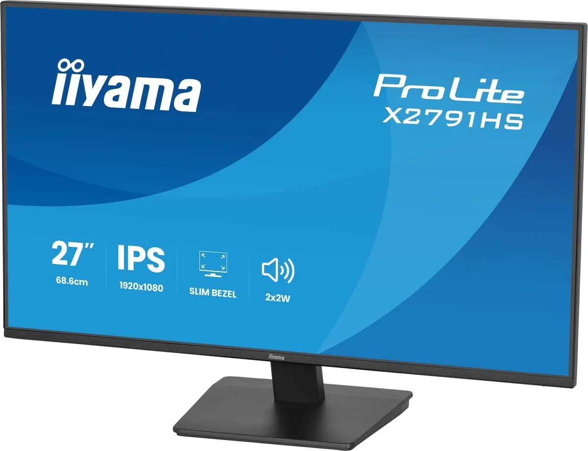 iiyama ProLite X2791HS-B1 Monitor 27" Full HD IPS - Zwart