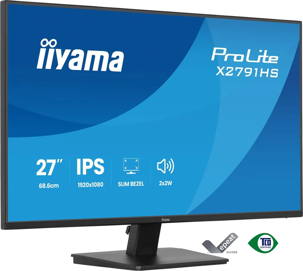 iiyama ProLite X2791HS-B1 Monitor 27" Full HD IPS - Zwart