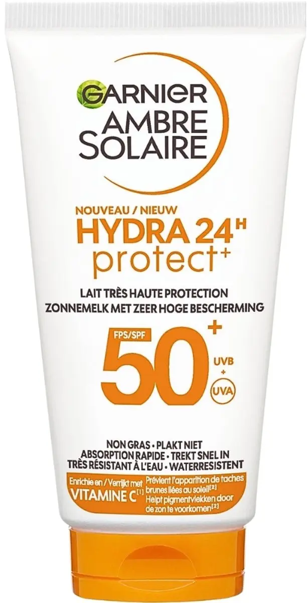 Garnier Ambre Solaire Hydra 24H Zonnebrandcrème SPF 50+ 50ml