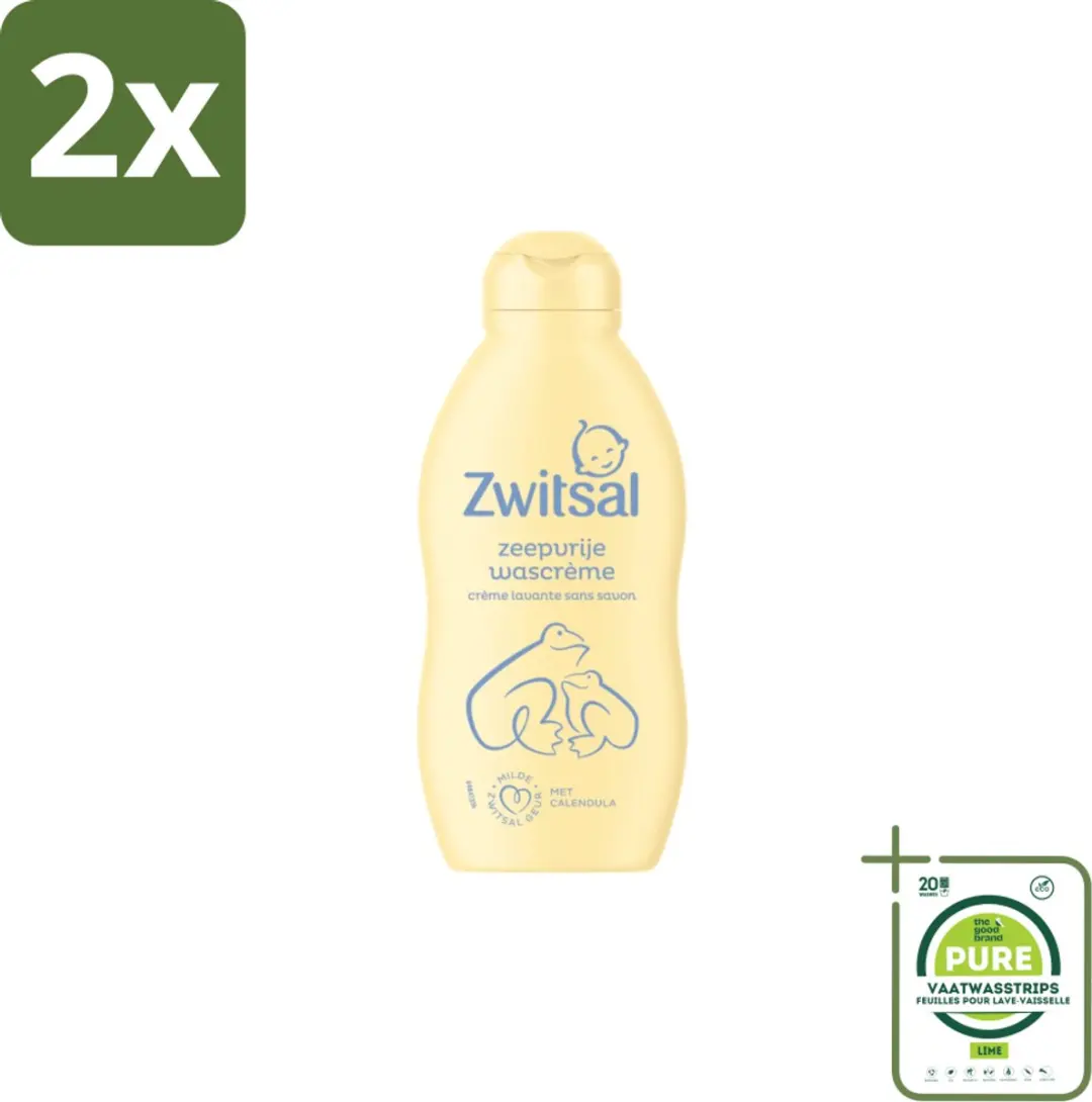 Zwitsal Zeepvrije Wascrème 200ml