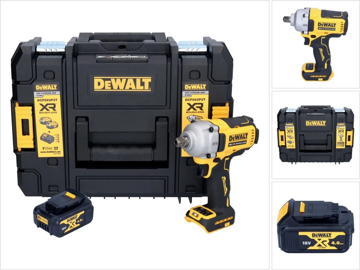 DeWalt DCF 892 NT Accuslagmoersleutel 18V 813Nm