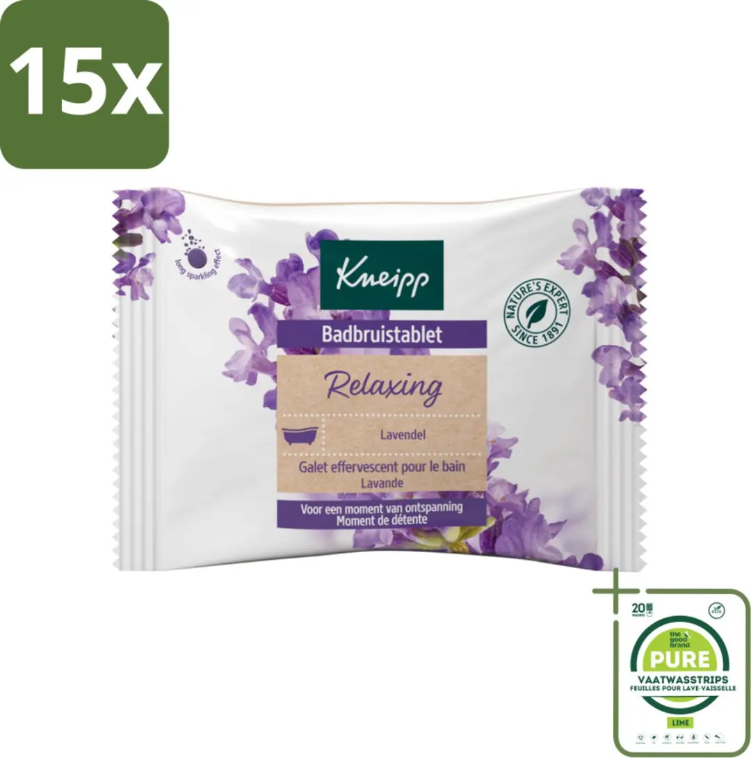Kneipp Badbruistabletten Lavendel