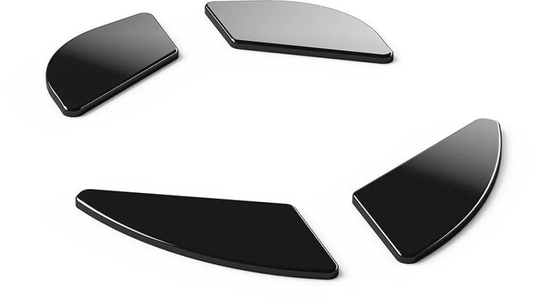 Glorious PC Gaming Race G-Floats Muisvoetjes - Keramisch - 4 Stuks - Zwart