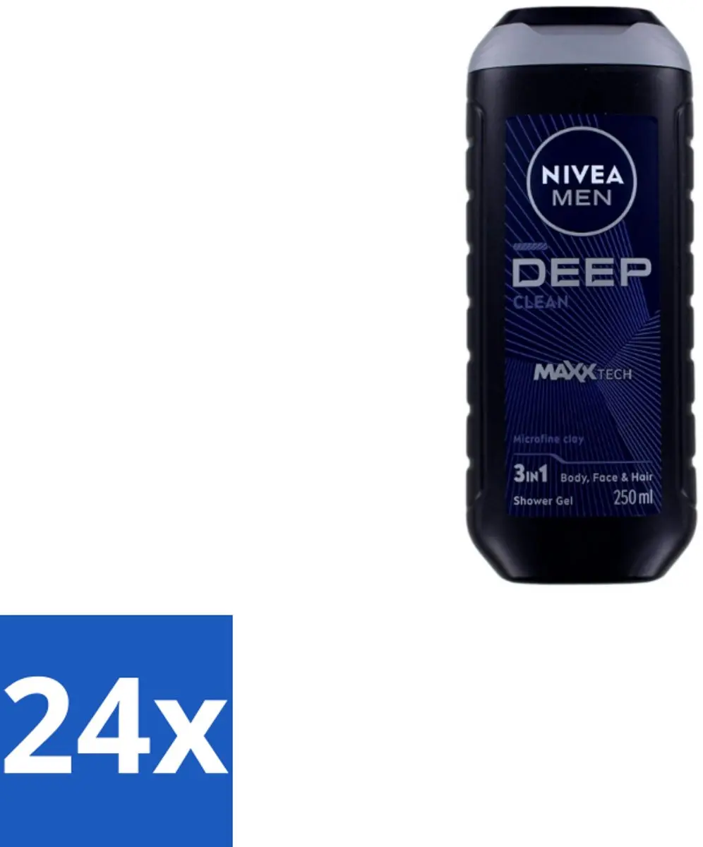 NIVEA Men Deep Clean Douchegel 250ml