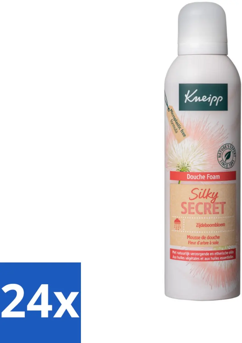 Kneipp Silky Secret Douche Schuim 200ml