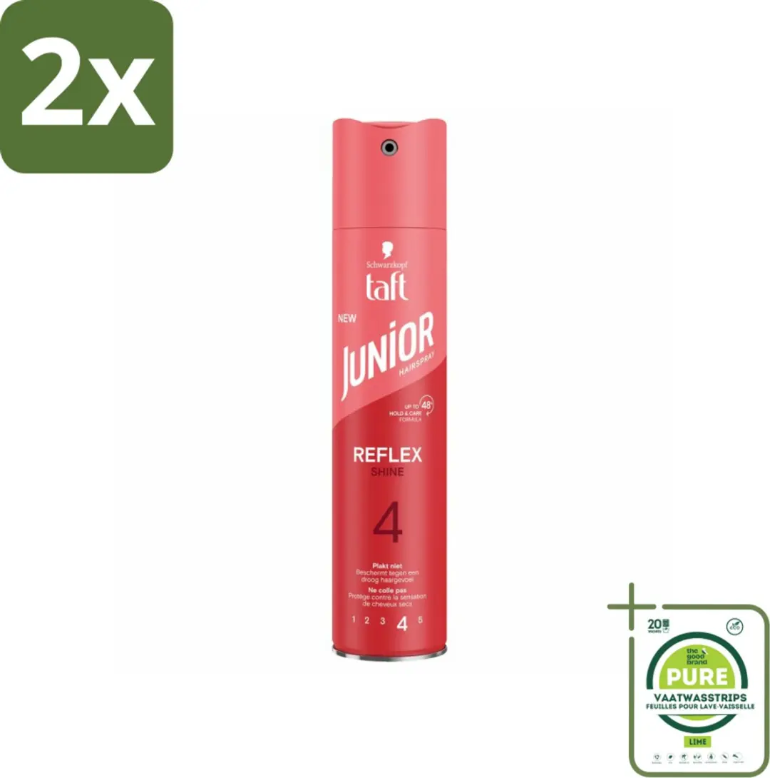 Taft Reflex Shine 4 Junior Haarspray 500ml