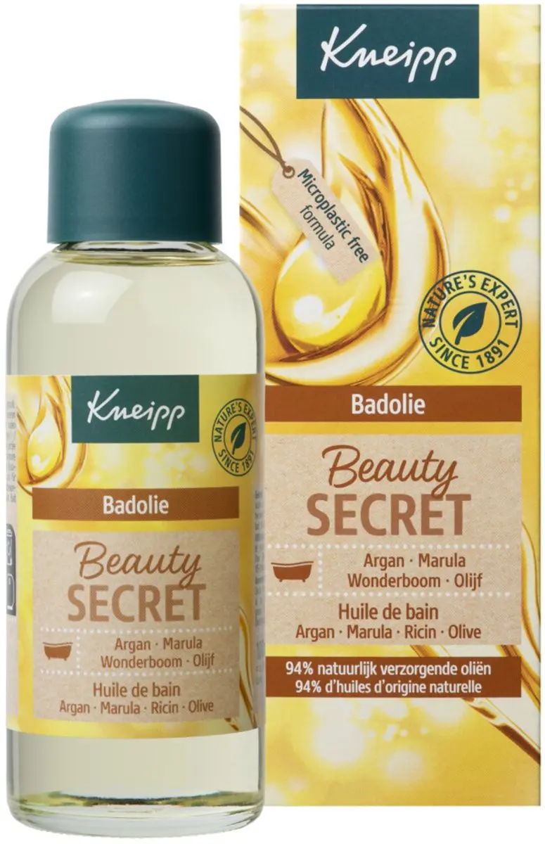 Kneipp Beauty Secret Badolie 100ml - 3 Stuks
