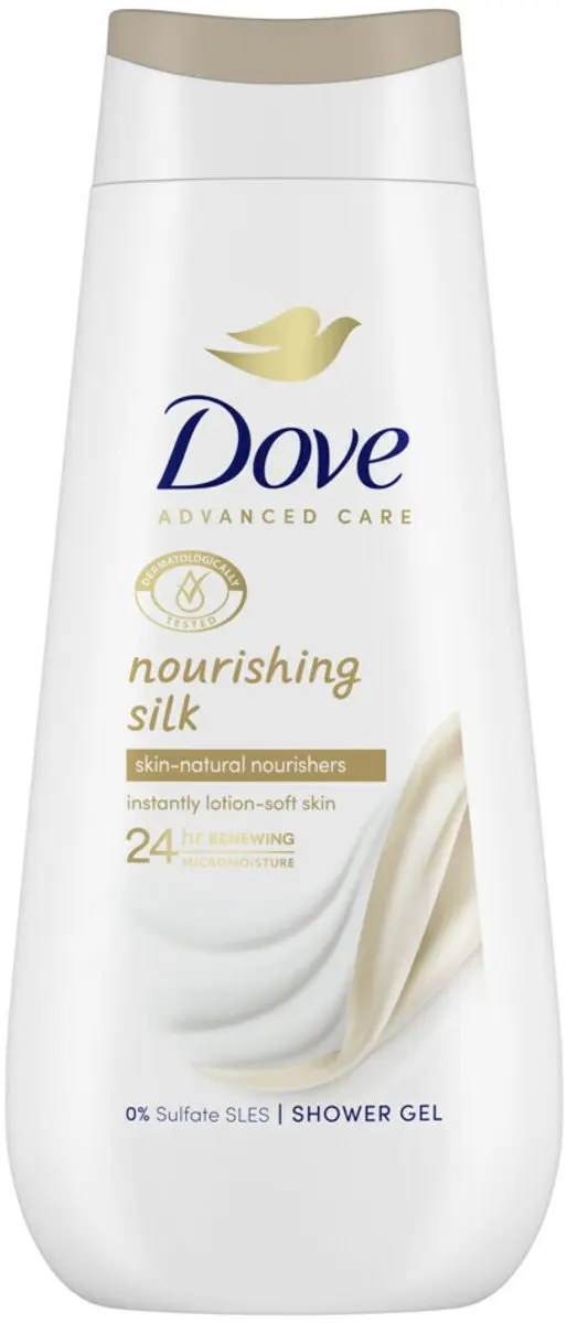 Dove Nourishing Silk Douchecrème 225ml - 15 Stuks