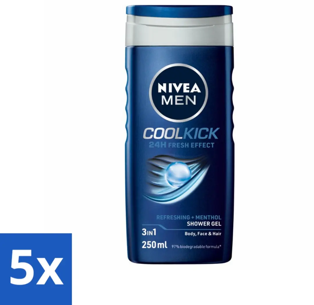 NIVEA MEN Cool Kick Douchegel 250ml