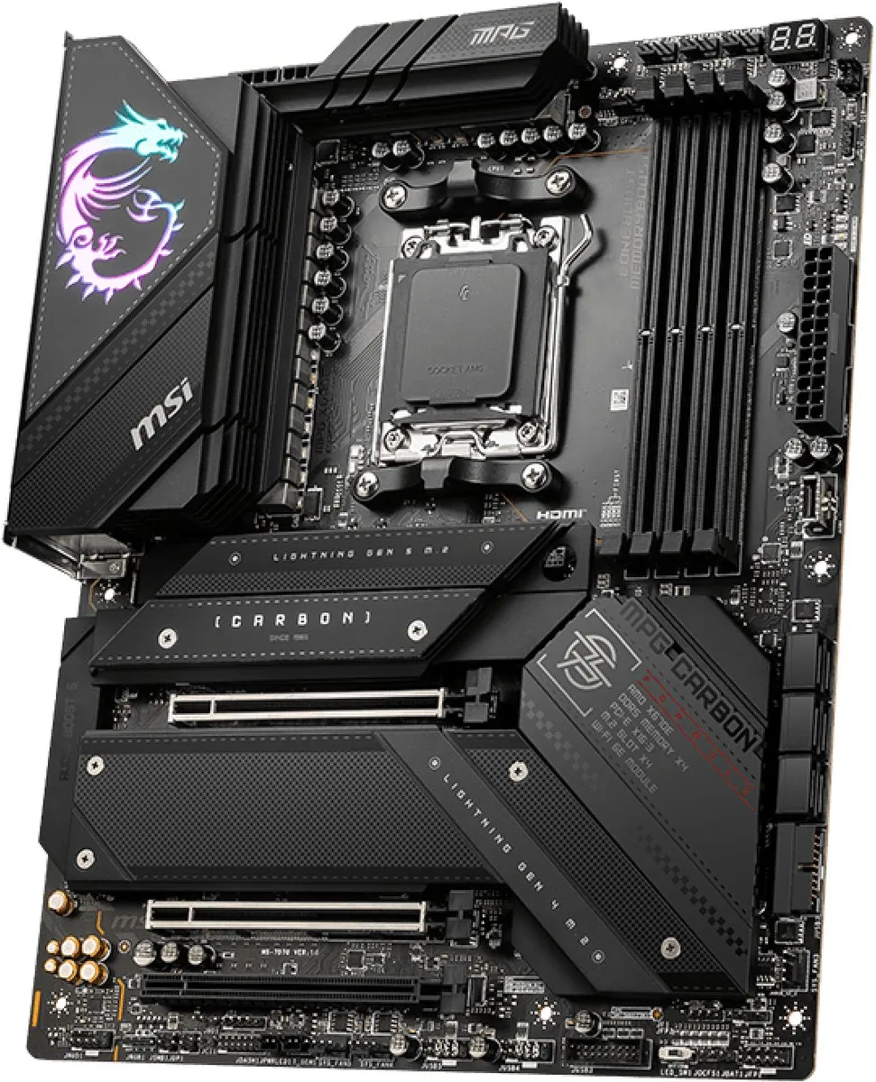 MSI MPG X670E CARBON WIFI AM5 Moederbord