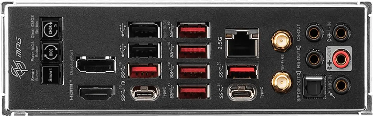 MSI MPG X670E CARBON WIFI AM5 Moederbord