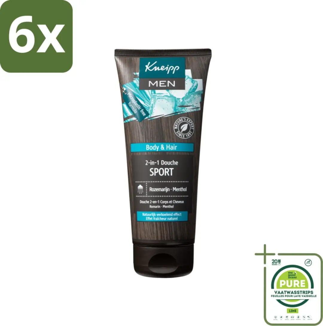 Kneipp Sport Douche 2-in-1 Men 200ml