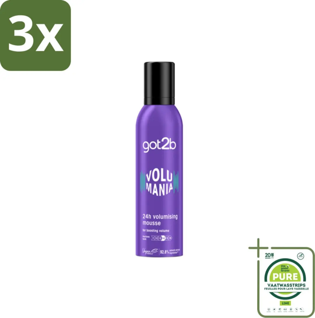 Got2B Volumania 24H Volumemousse 750ml