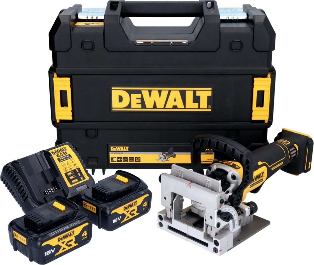 DeWalt DCW 682 M2T Accu-Plunjerfrees 18V - 102x20mm Borstelloos - 2x 4,0Ah + Oplader - afbeelding 2 van 5