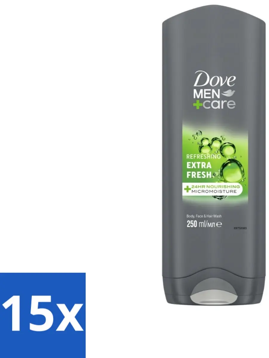 Dove Men+Care Douchegel Extra Fresh 250ml