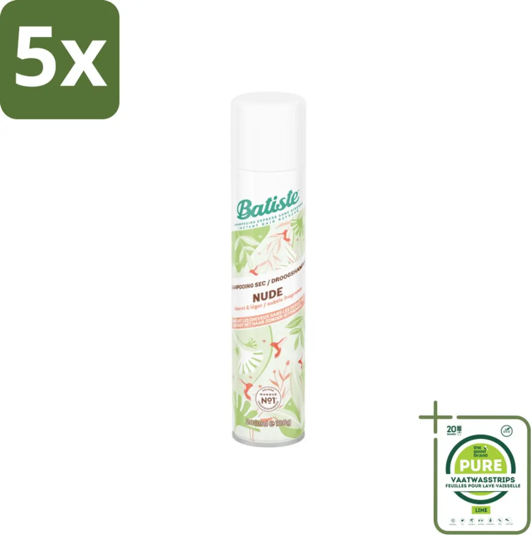 Batiste Nude Droogshampoo 200ml