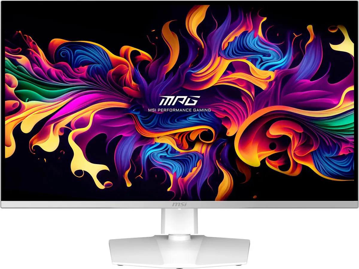 MSI MPG 321URXW QD-OLED Monitor 4K Wit - afbeelding 2 van 6