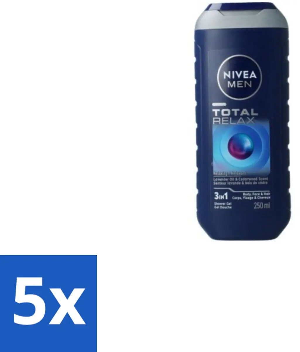 NIVEA MEN Total Relax Douchegel 250ml