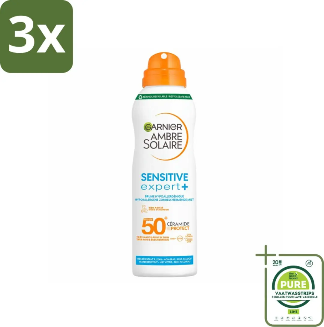 Garnier Ambre Solaire Mist Spray Sensitive Expert+ SPF 50+
